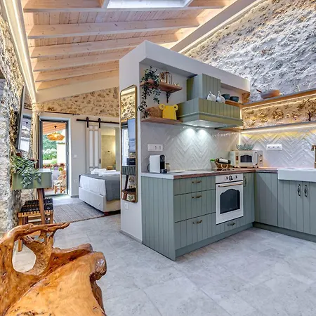 公寓 The Botzos - Terracotta & Olive Doukádes